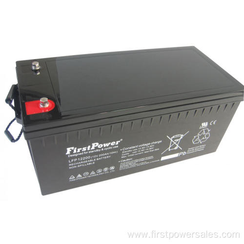 fork truck 12V Reserve Deep Cycle Battery 12V200AH